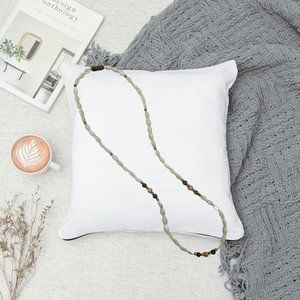 Womens Necklace Jewelry 8" Choker Faux White Pearl Bead Costume Fashion